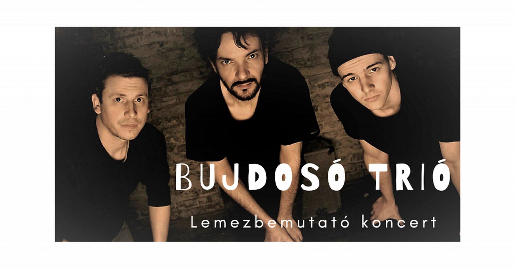 A Bujdosó Trió lemezbemutató koncertje a Csók István Képtárban